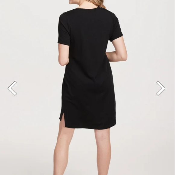 WoolX Lexie Dress & Cover-up Black Size M - Picture 2 of 10